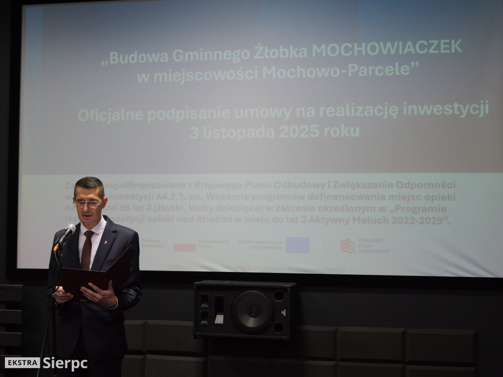 Budowa Gminnego Żłobka „Mochowiaczek”