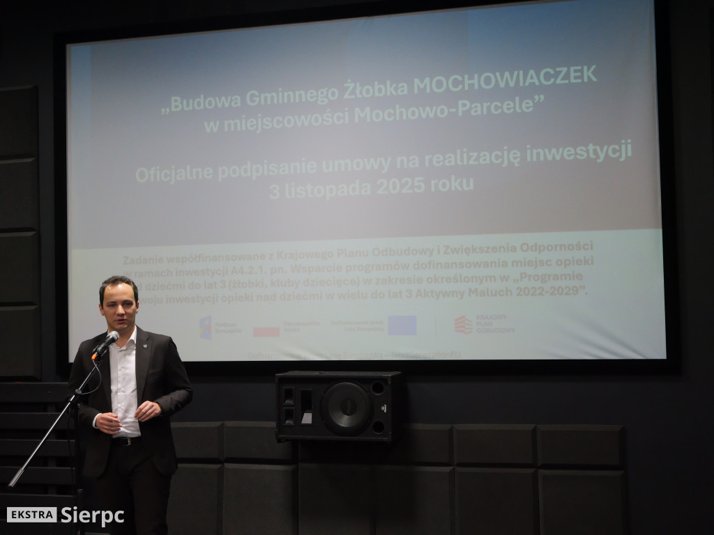 Budowa Gminnego Żłobka „Mochowiaczek”