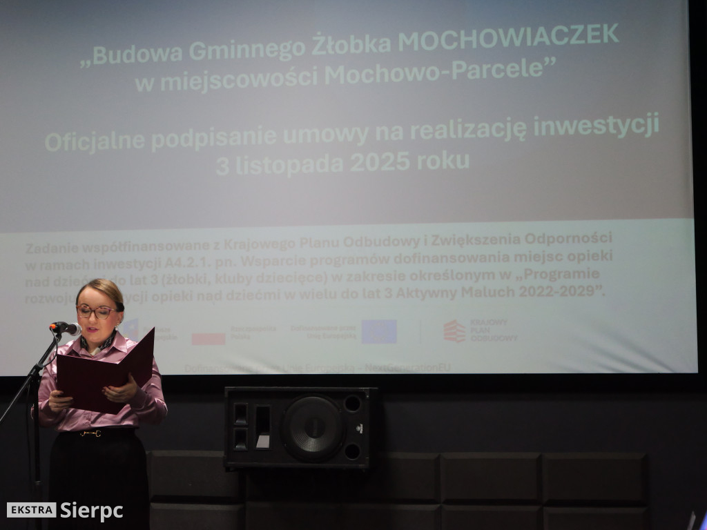 Budowa Gminnego Żłobka „Mochowiaczek”