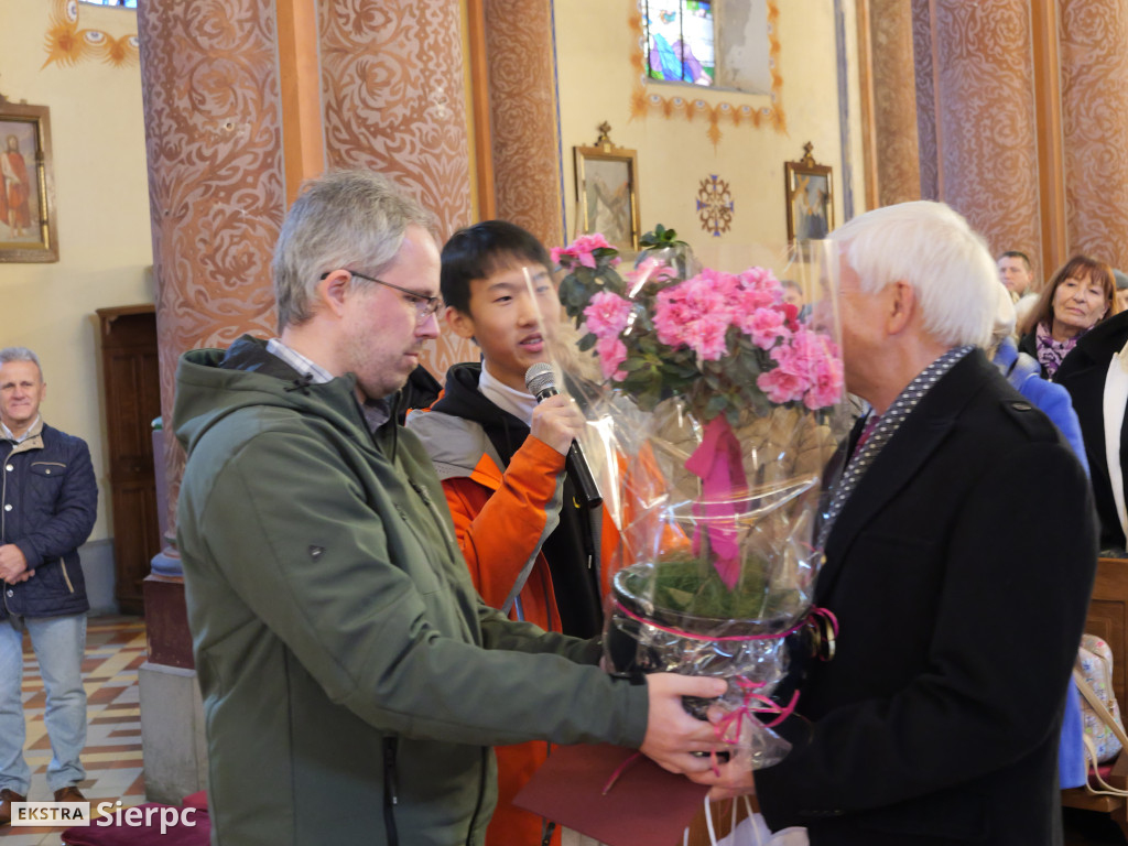 40-lecie pracy dr. Maciejewskiego w Ligowie