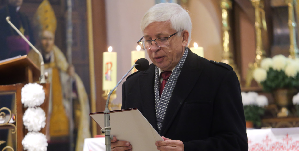 40-lecie pracy dr. Maciejewskiego w Ligowie