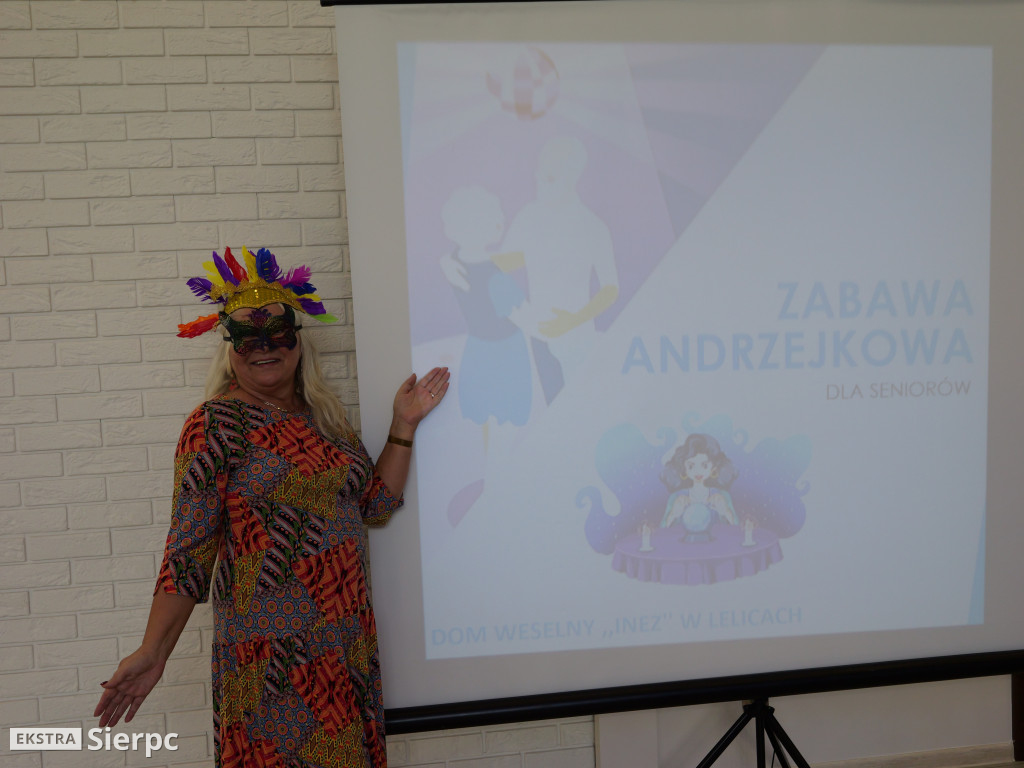 Zabawa andrzejkowa seniorów