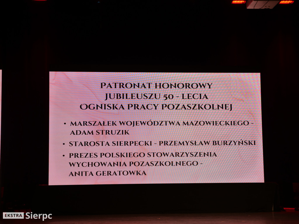 50 lat Ogniska Pracy Pozaszkolnej w Sierpcu