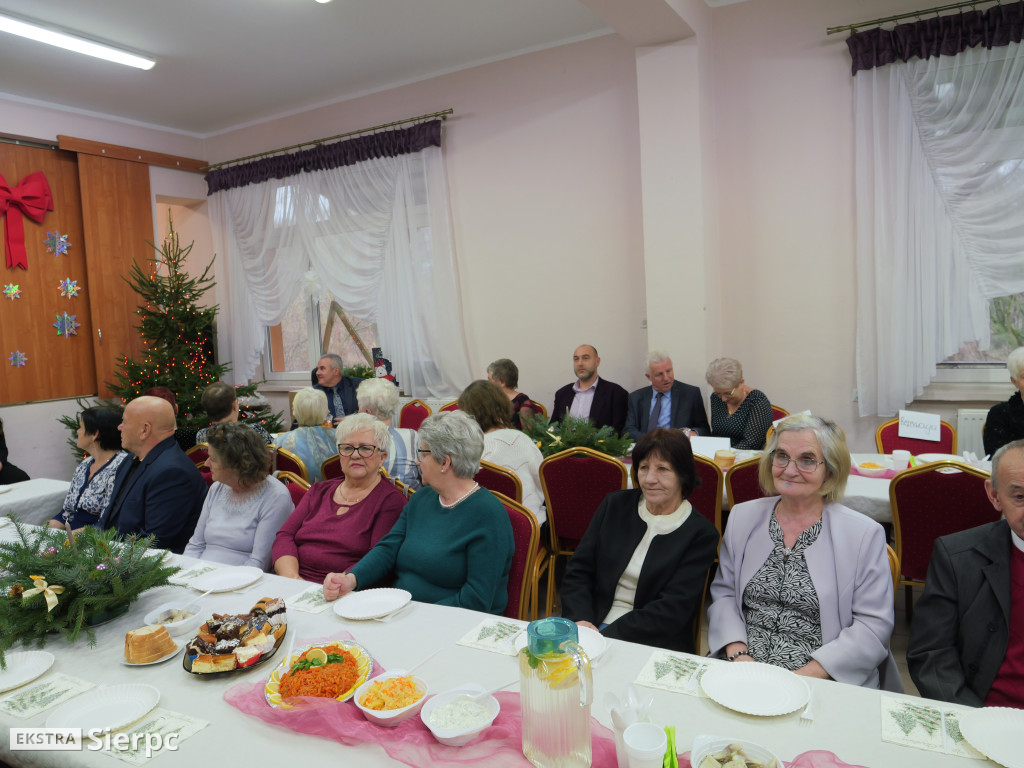 Wigilia seniorów z gminy Sierpc