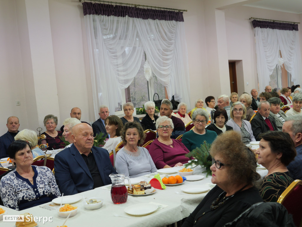 Wigilia seniorów z gminy Sierpc