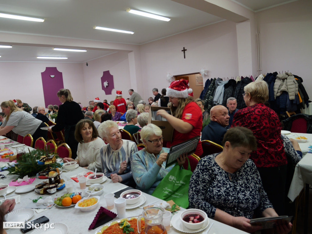 Wigilia seniorów z gminy Sierpc