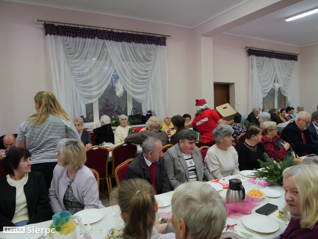 Wigilia seniorów z gminy Sierpc