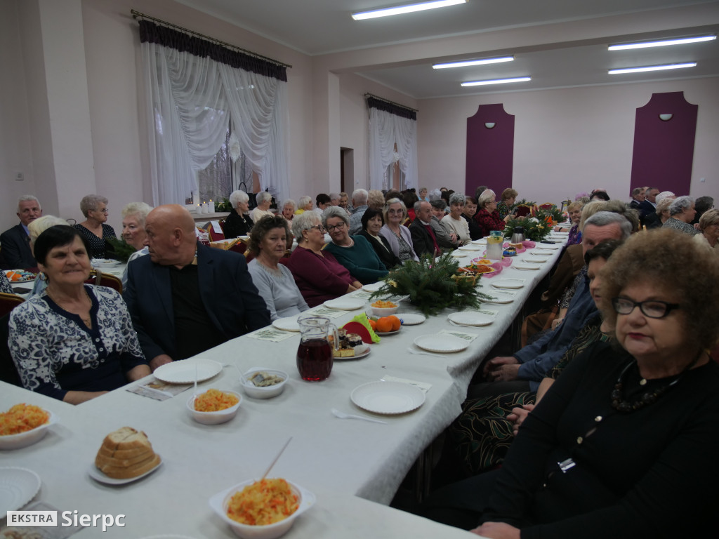 Wigilia seniorów z gminy Sierpc