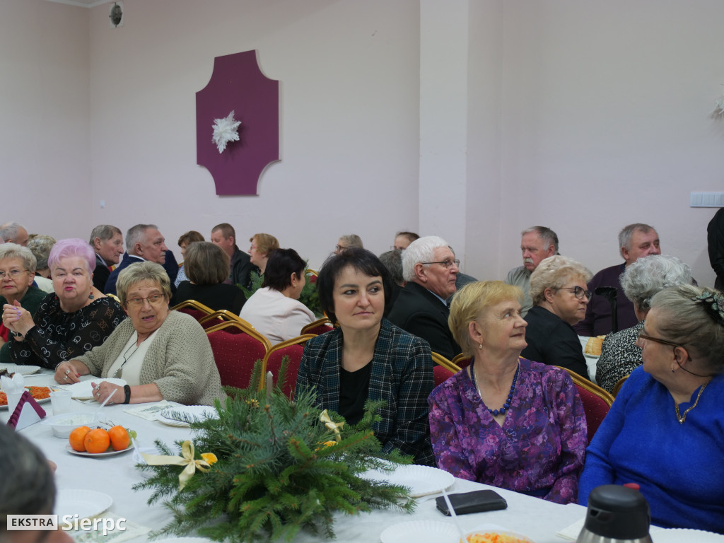 Wigilia seniorów z gminy Sierpc