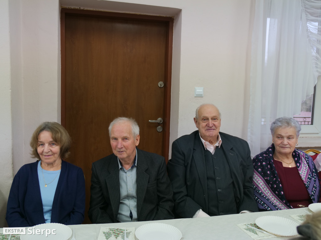 Wigilia seniorów z gminy Sierpc