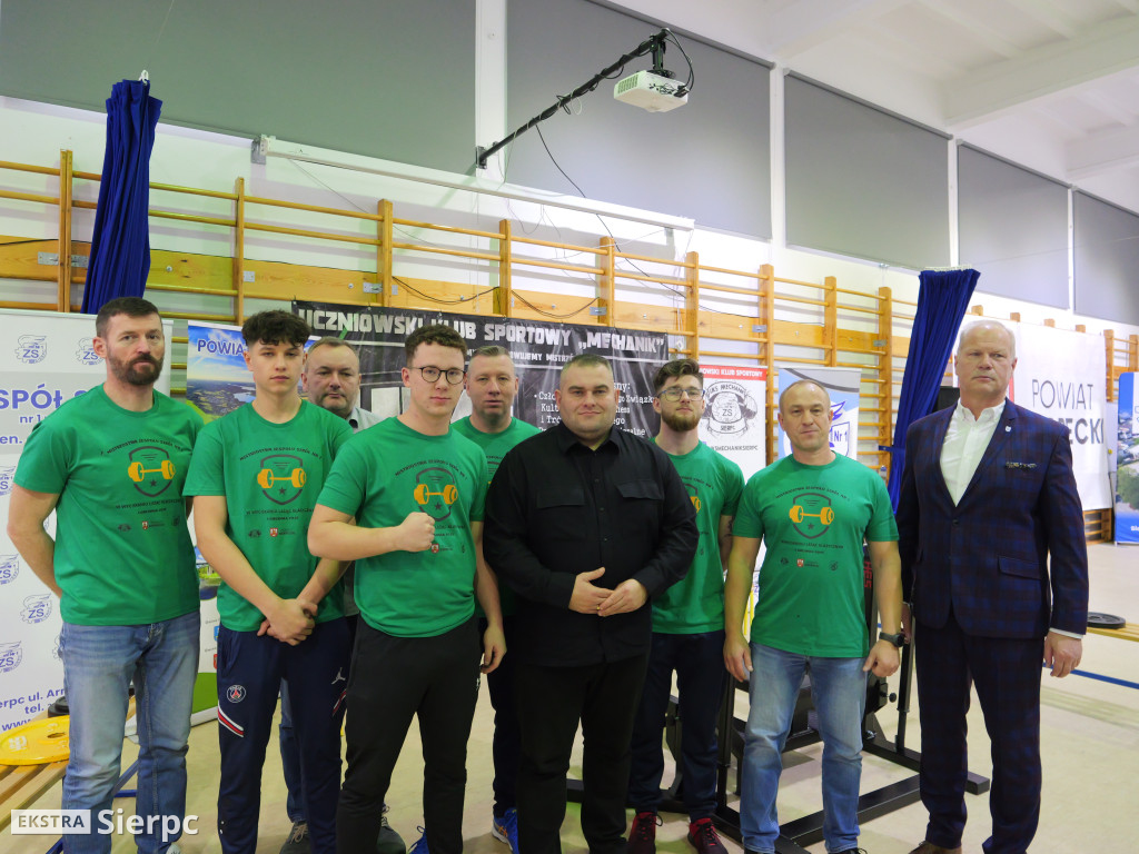 Mistrzostwa ZS nr 1 wyciskaniu sztangi leżąc