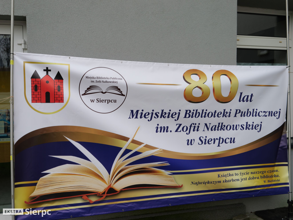 80 lat Miejskiej Biblioteki Publicznej w Sierpcu