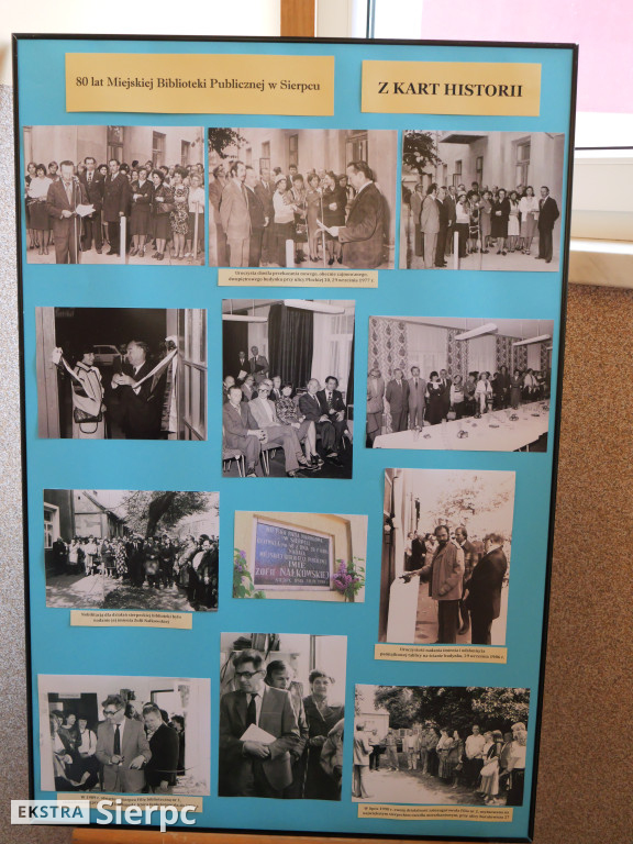 80 lat Miejskiej Biblioteki Publicznej w Sierpcu