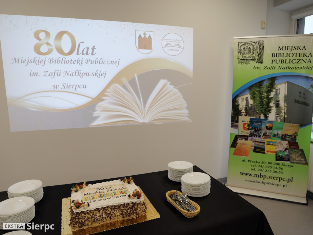 80 lat Miejskiej Biblioteki Publicznej w Sierpcu