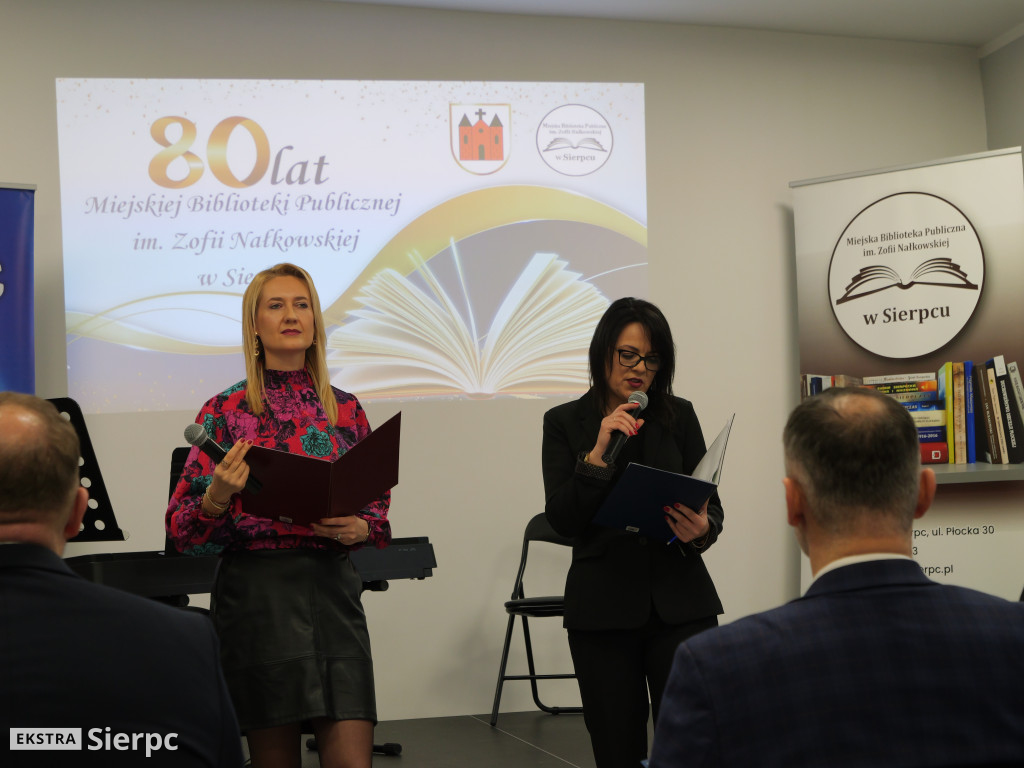 80 lat Miejskiej Biblioteki Publicznej w Sierpcu