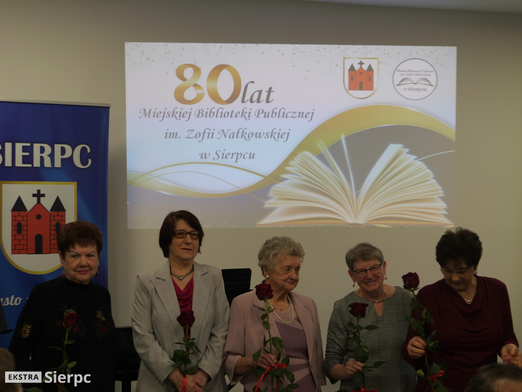 80 lat Miejskiej Biblioteki Publicznej w Sierpcu
