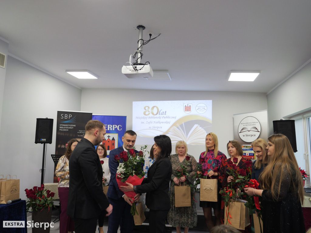 80 lat Miejskiej Biblioteki Publicznej w Sierpcu