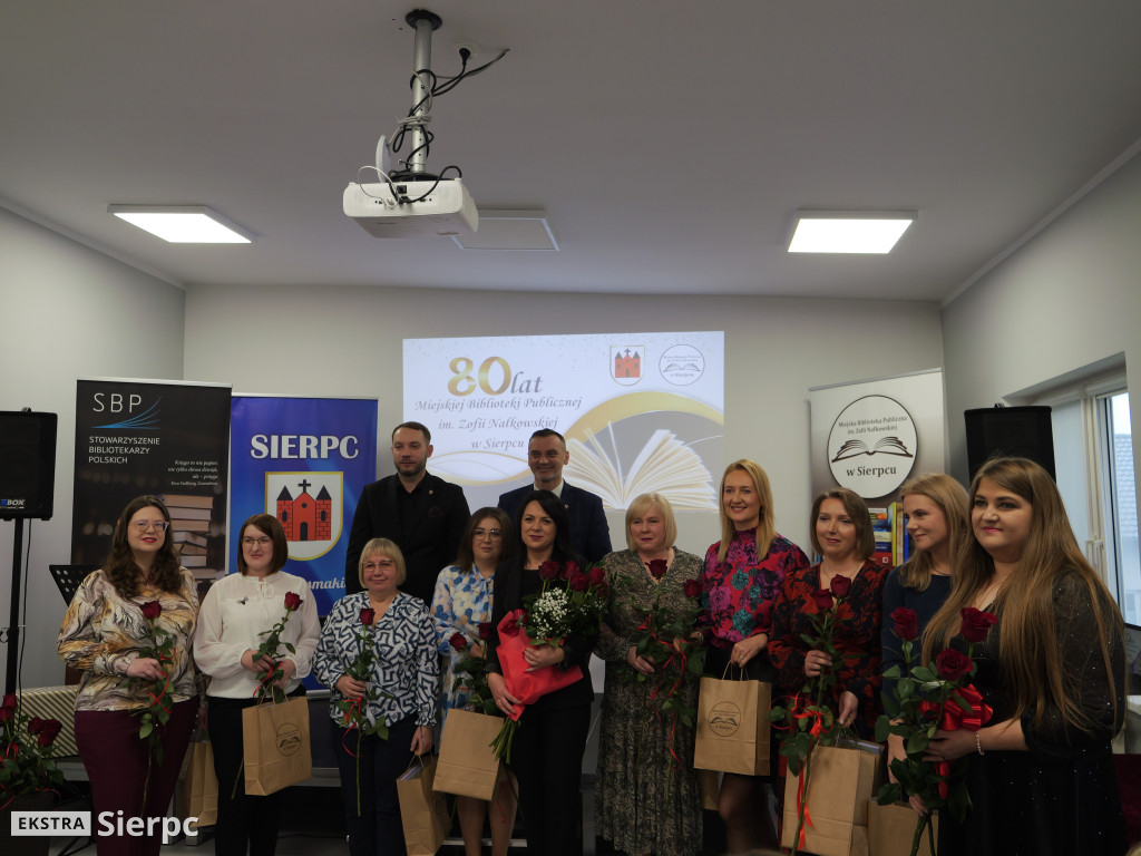 80 lat Miejskiej Biblioteki Publicznej w Sierpcu