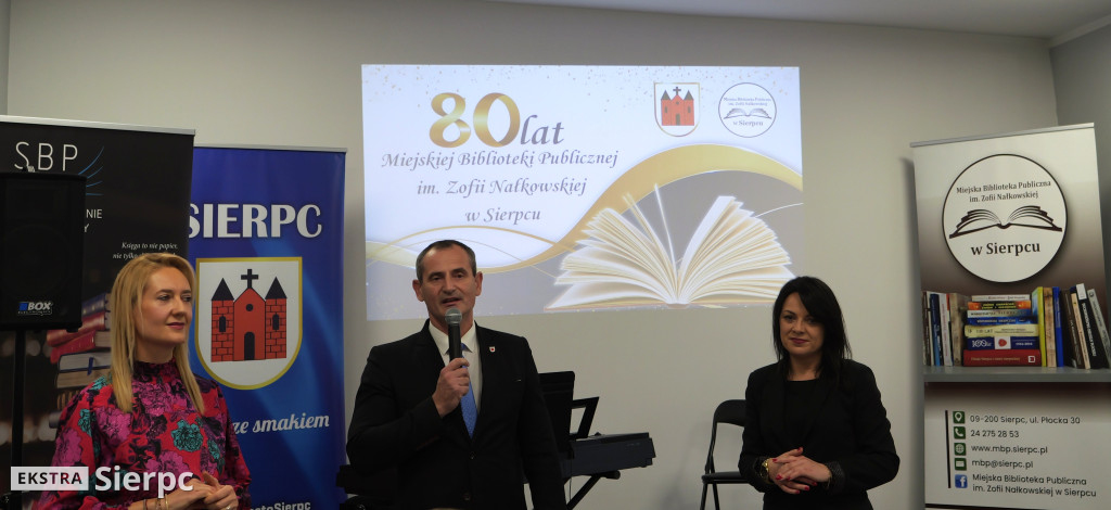 80 lat Miejskiej Biblioteki Publicznej w Sierpcu