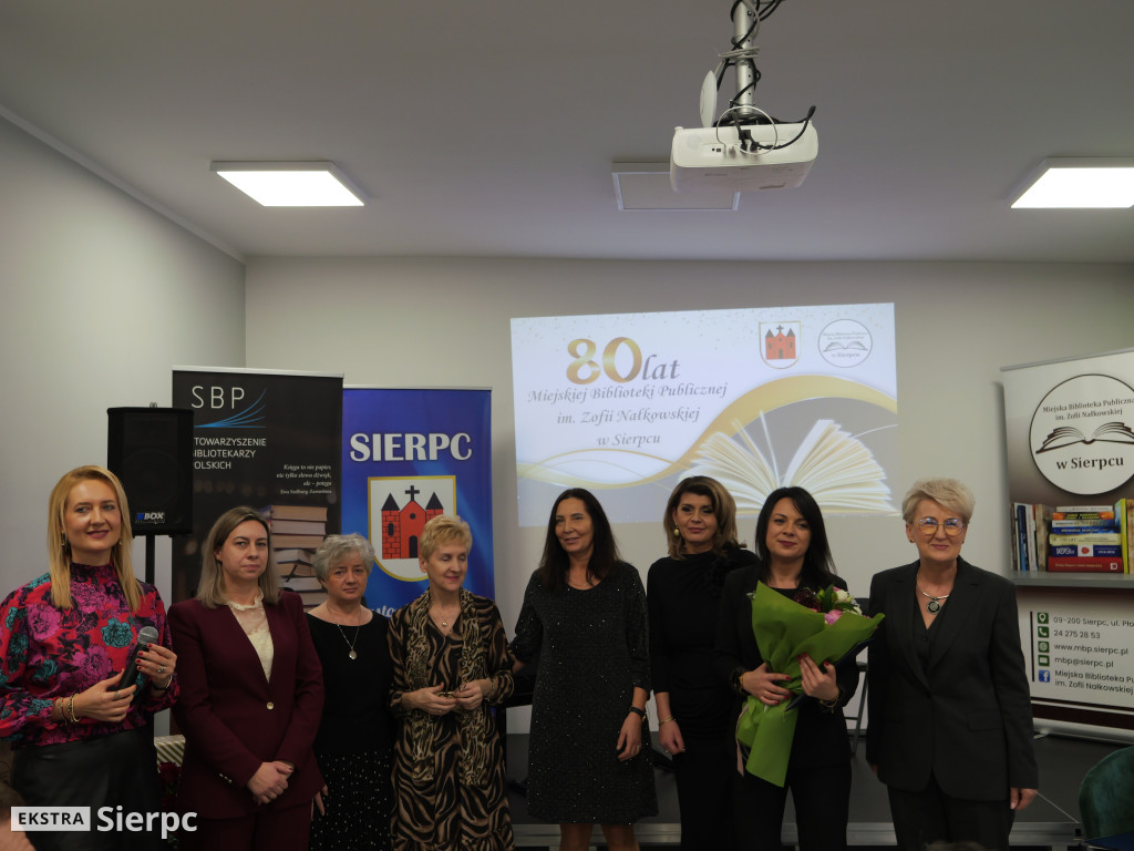 80 lat Miejskiej Biblioteki Publicznej w Sierpcu