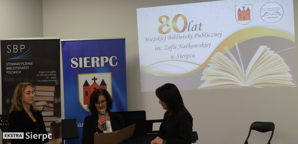 80 lat Miejskiej Biblioteki Publicznej w Sierpcu