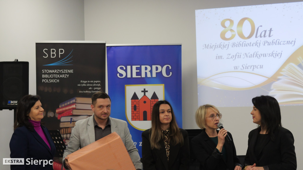 80 lat Miejskiej Biblioteki Publicznej w Sierpcu