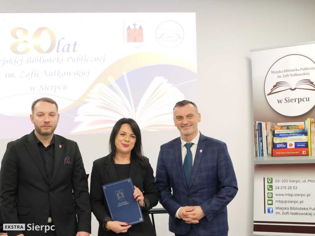 80 lat Miejskiej Biblioteki Publicznej w Sierpcu