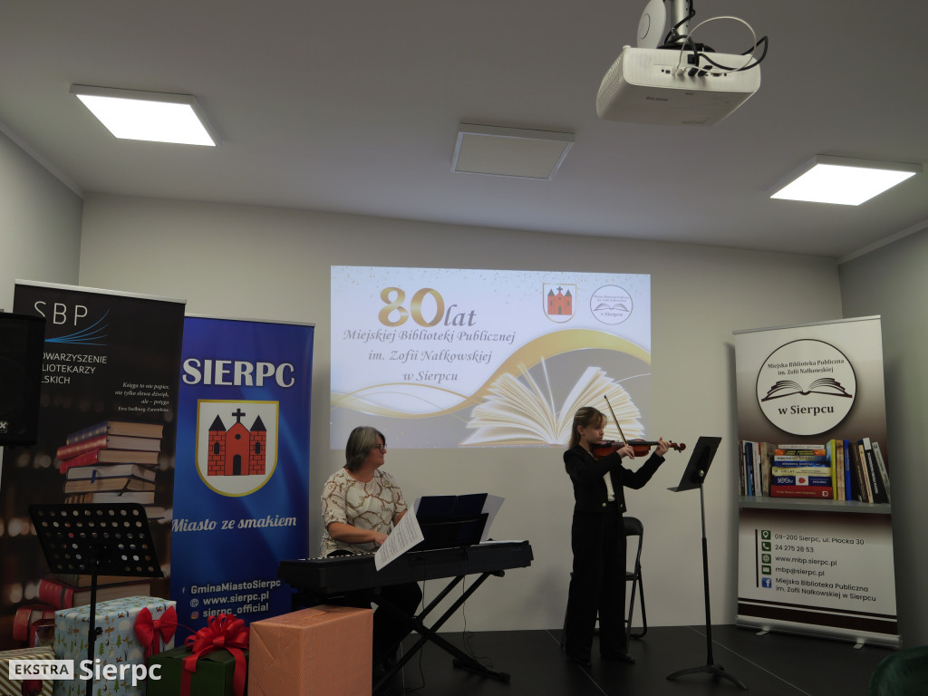 80 lat Miejskiej Biblioteki Publicznej w Sierpcu