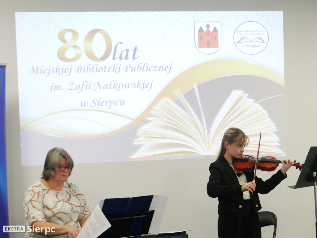 80 lat Miejskiej Biblioteki Publicznej w Sierpcu