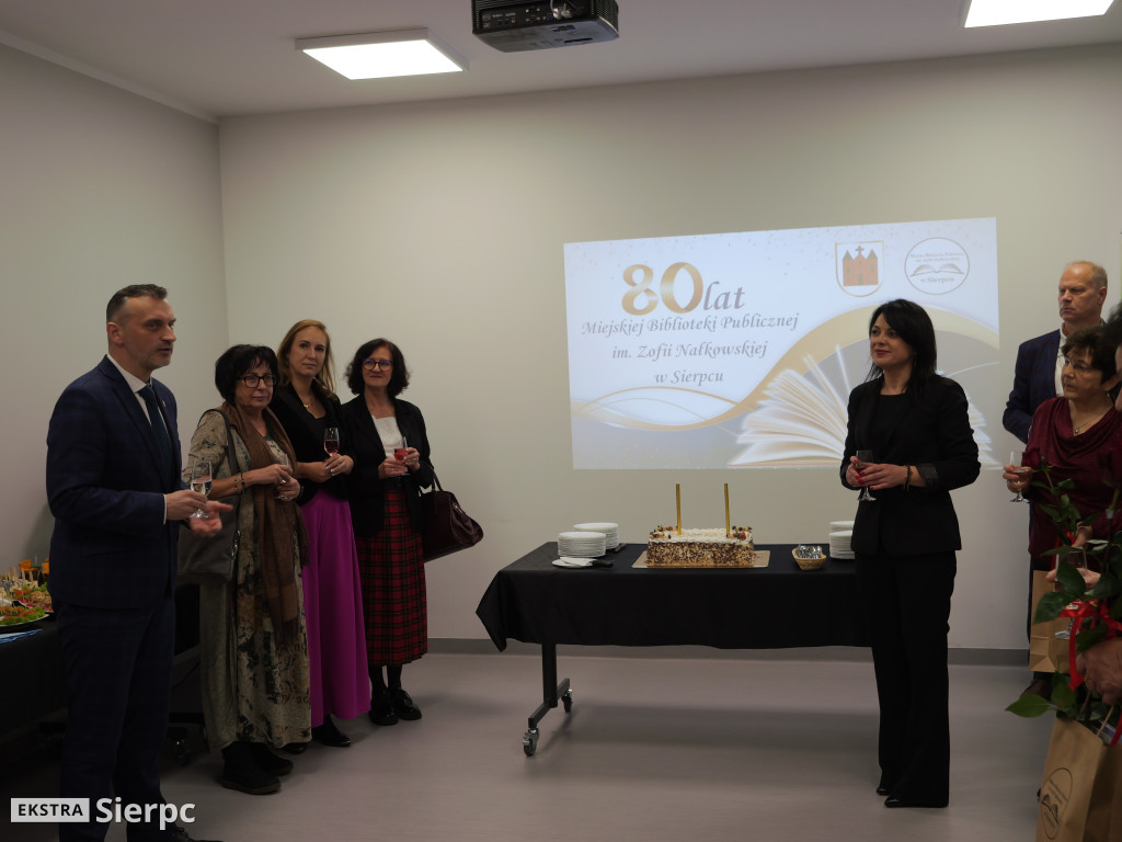 80 lat Miejskiej Biblioteki Publicznej w Sierpcu