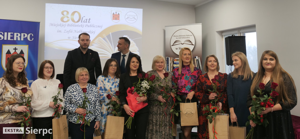 80 lat Miejskiej Biblioteki Publicznej w Sierpcu