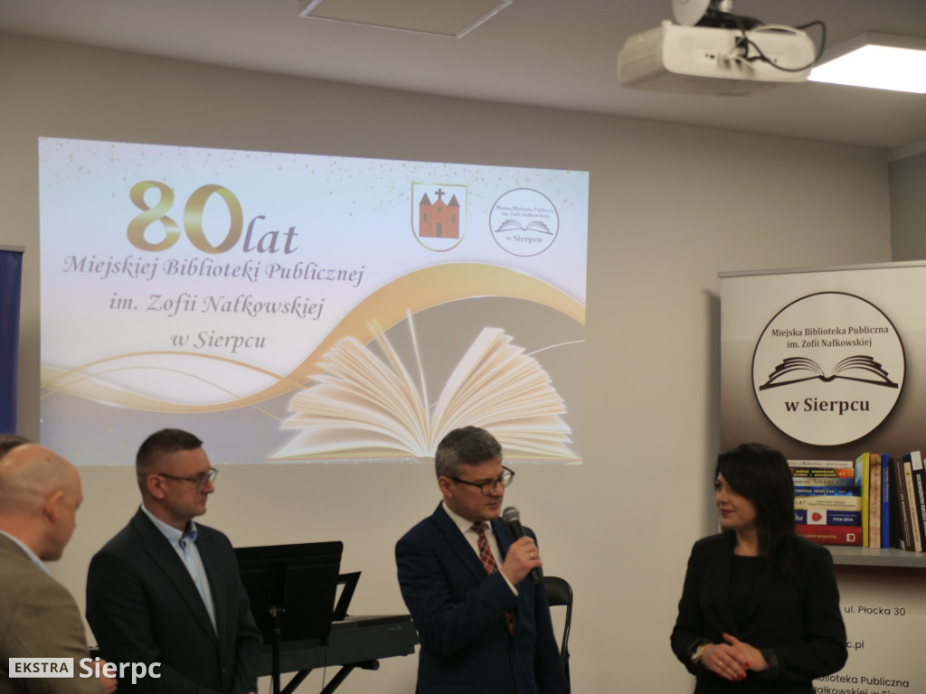 80 lat Miejskiej Biblioteki Publicznej w Sierpcu