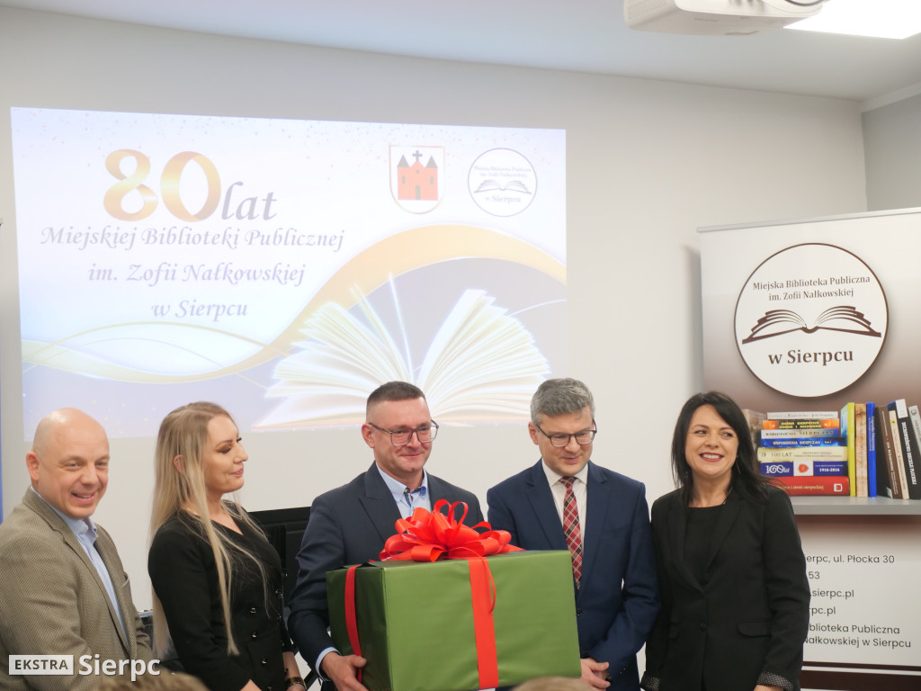 80 lat Miejskiej Biblioteki Publicznej w Sierpcu