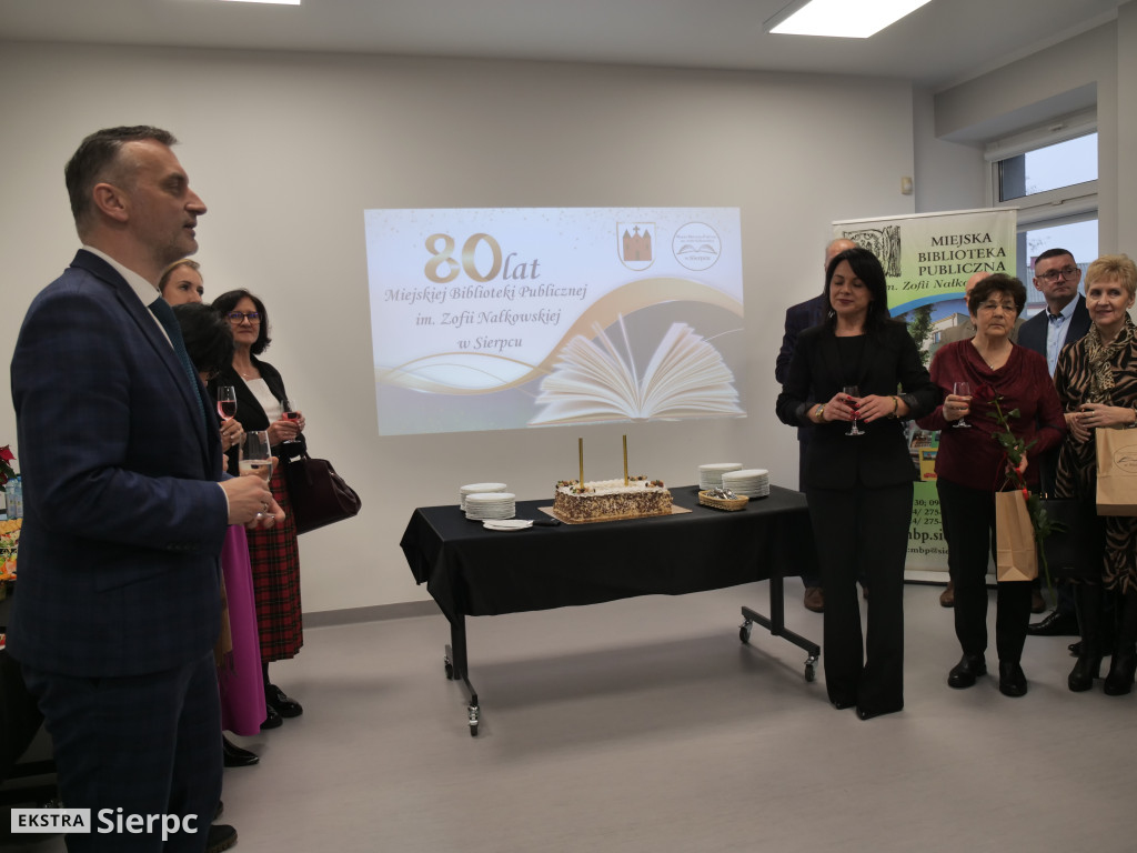 80 lat Miejskiej Biblioteki Publicznej w Sierpcu