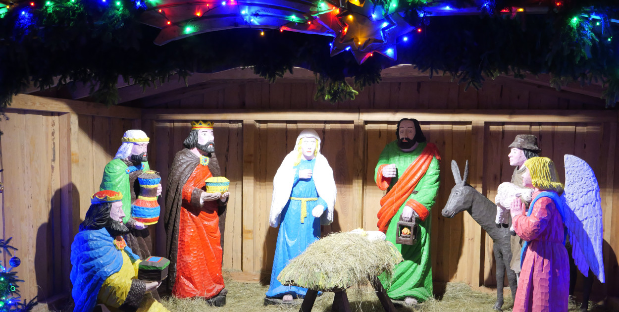 Szopka na Placu Europejskim