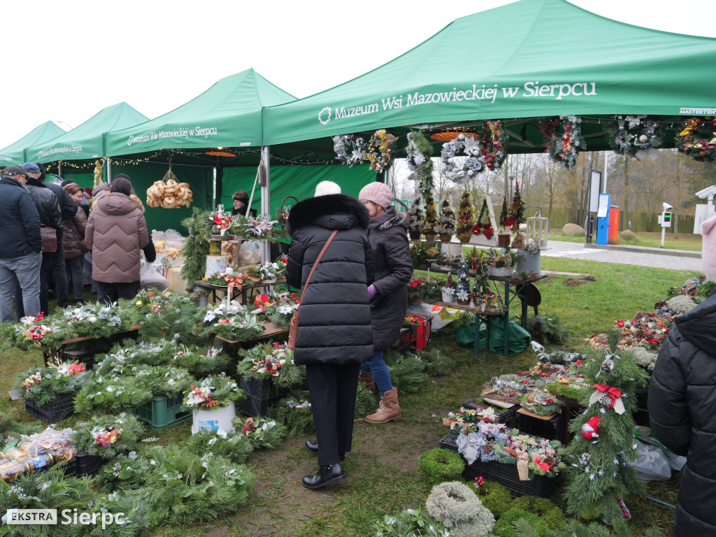 Jarmark bożonarodzeniowy w skansenie
