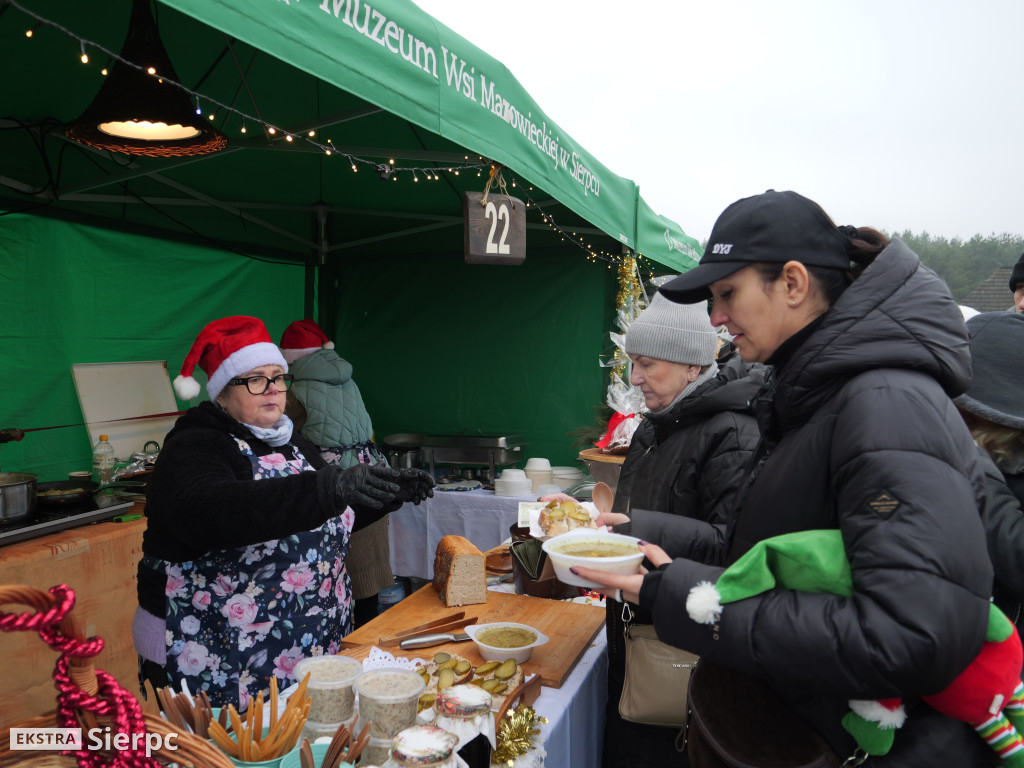 Jarmark bożonarodzeniowy w skansenie
