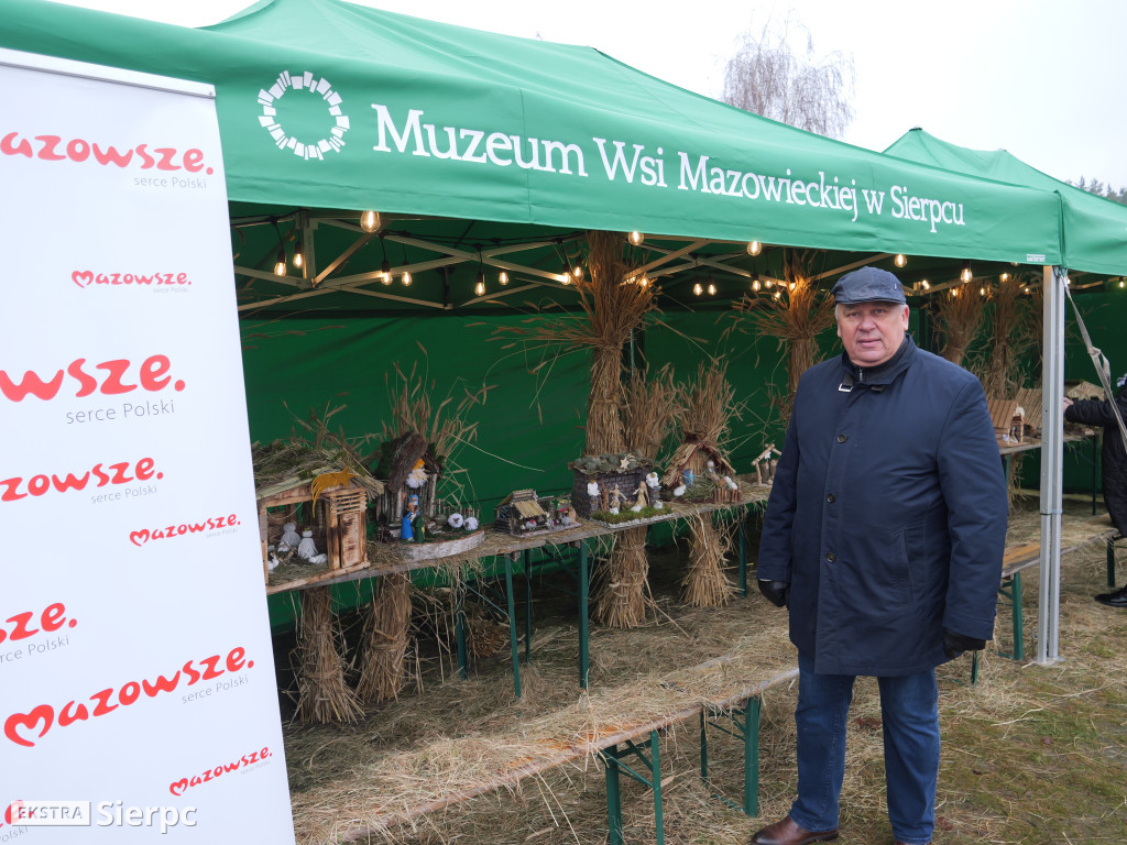 Jarmark bożonarodzeniowy w skansenie