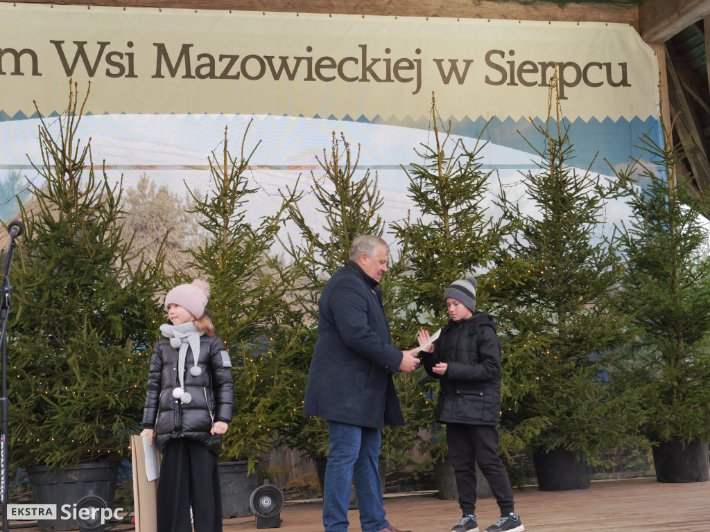 Jarmark bożonarodzeniowy w skansenie