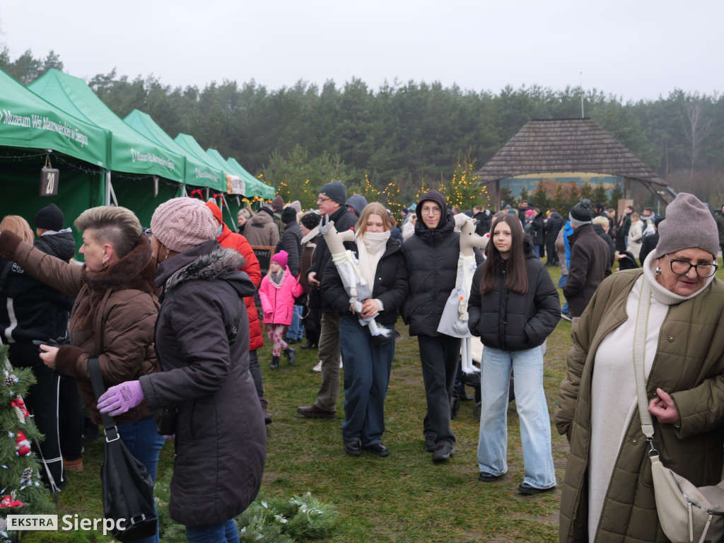 Jarmark bożonarodzeniowy w skansenie