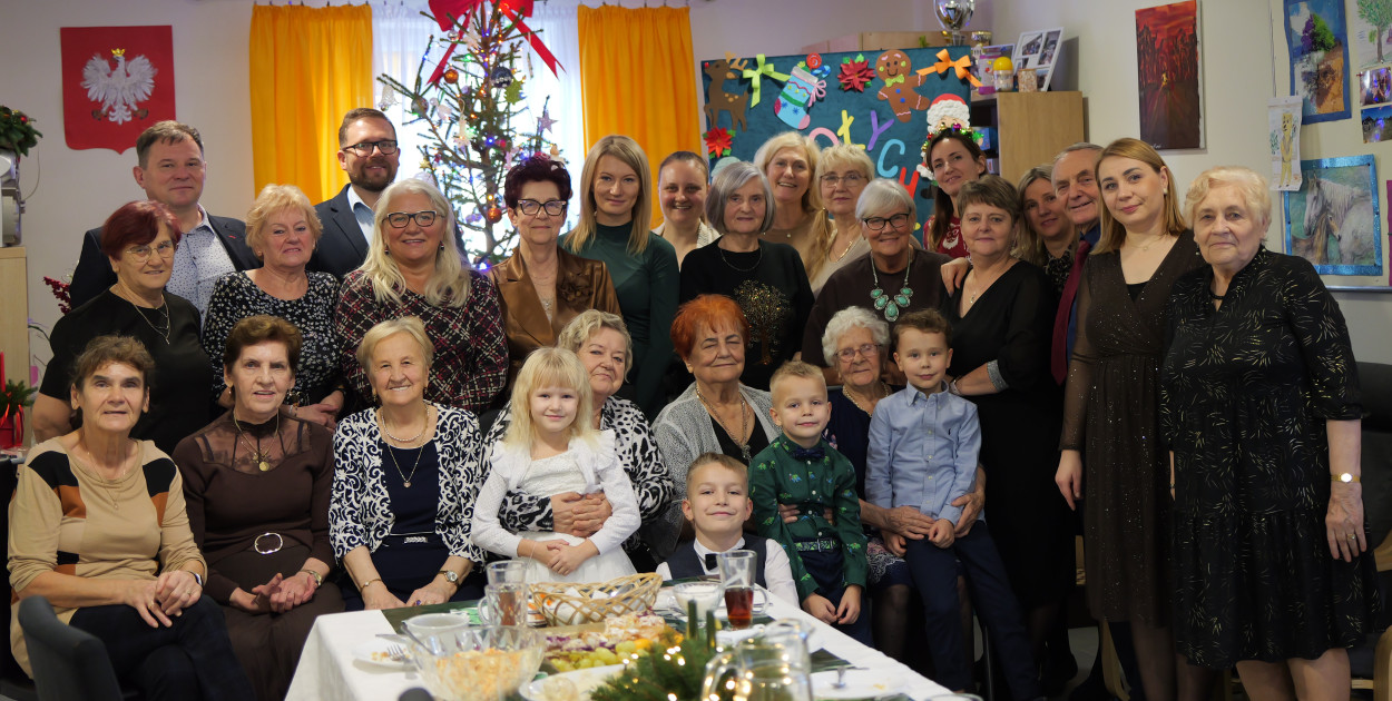 Wigilia w Klubie Seniora na Zatorzu