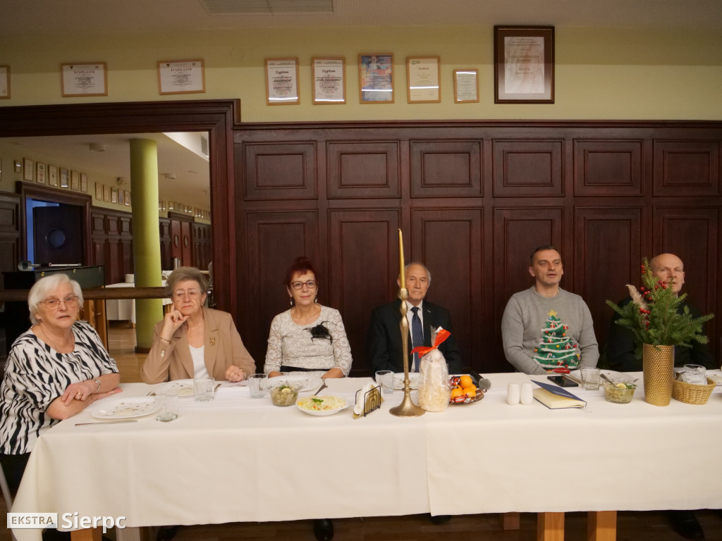 Wigilia w PZERiI w Sierpcu