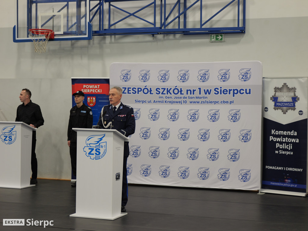 Ślubowanie i promocja klas policyjnych