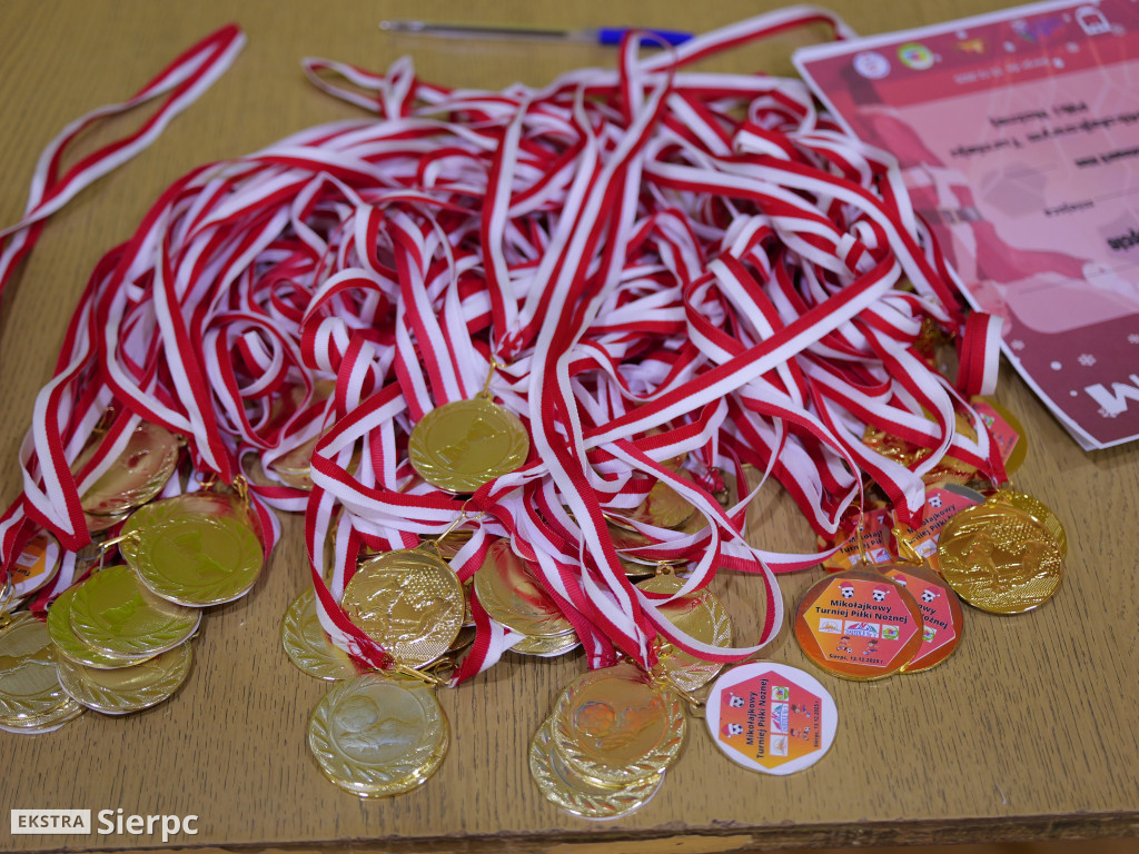 Mikołajkowy Turniej Piłki Nożnej w Sierpcu