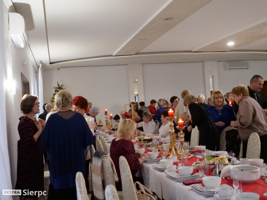 Wigilia w Sierpeckim Uniwersytecie Trzeciego Wieku