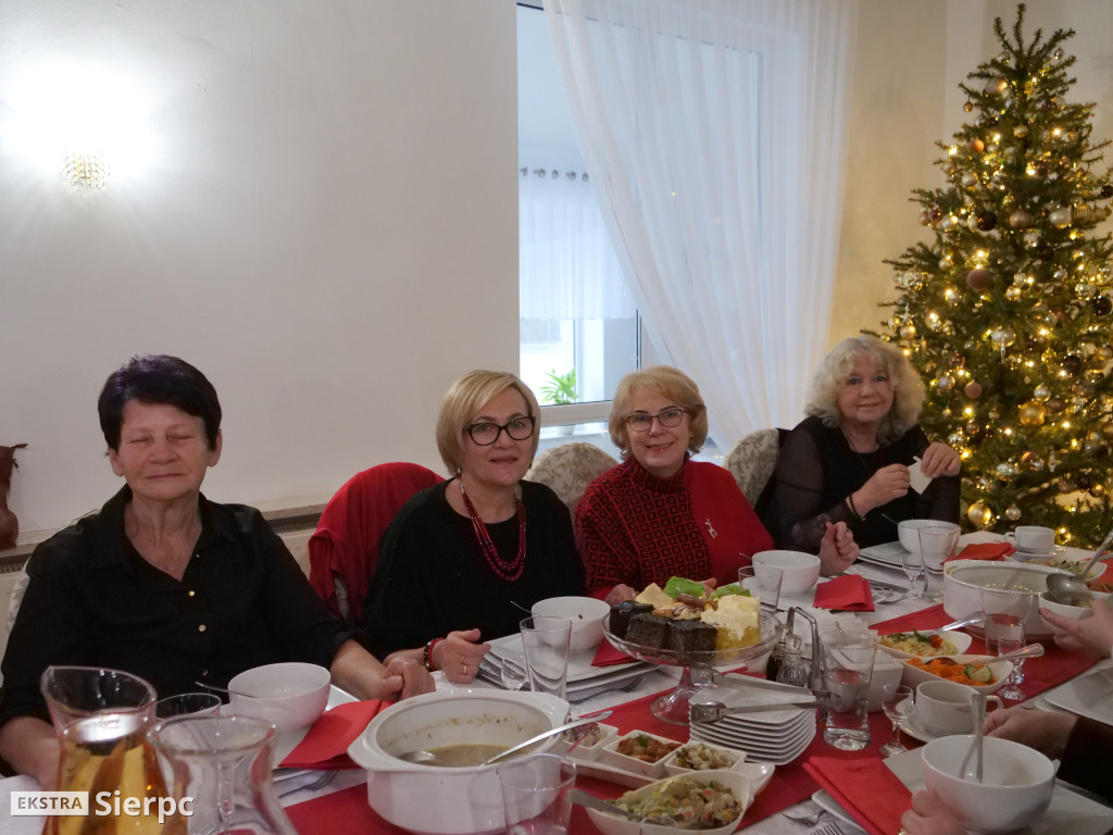 Wigilia w Sierpeckim Uniwersytecie Trzeciego Wieku