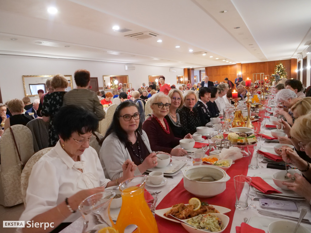 Wigilia w Sierpeckim Uniwersytecie Trzeciego Wieku