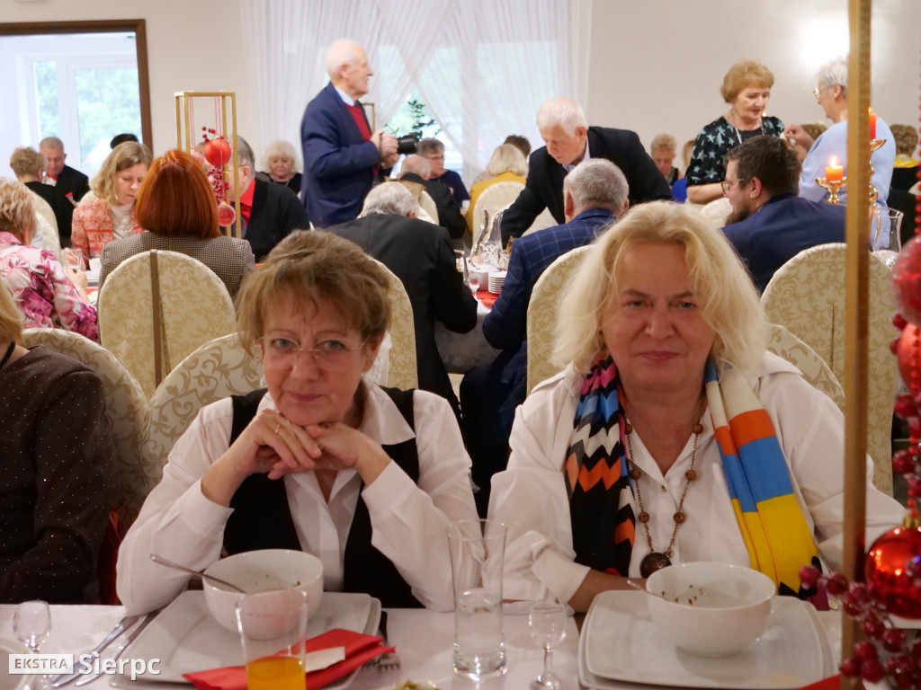 Wigilia w Sierpeckim Uniwersytecie Trzeciego Wieku