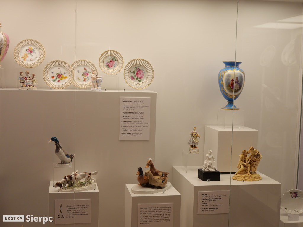 Wystawa ceramiki w sierpeckim ratuszu