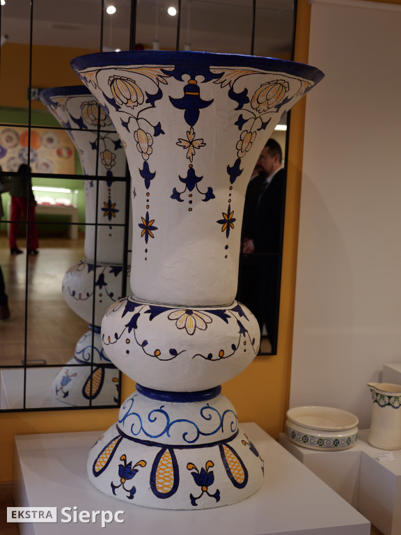 Wystawa ceramiki w sierpeckim ratuszu